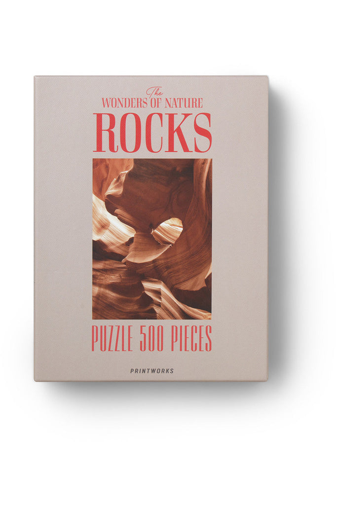 500 pce Puzzle - Rocks Puzzles Printworks