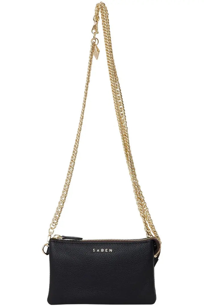 Feature Chain Strap | Gold Curb Bag Straps + Handles Saben