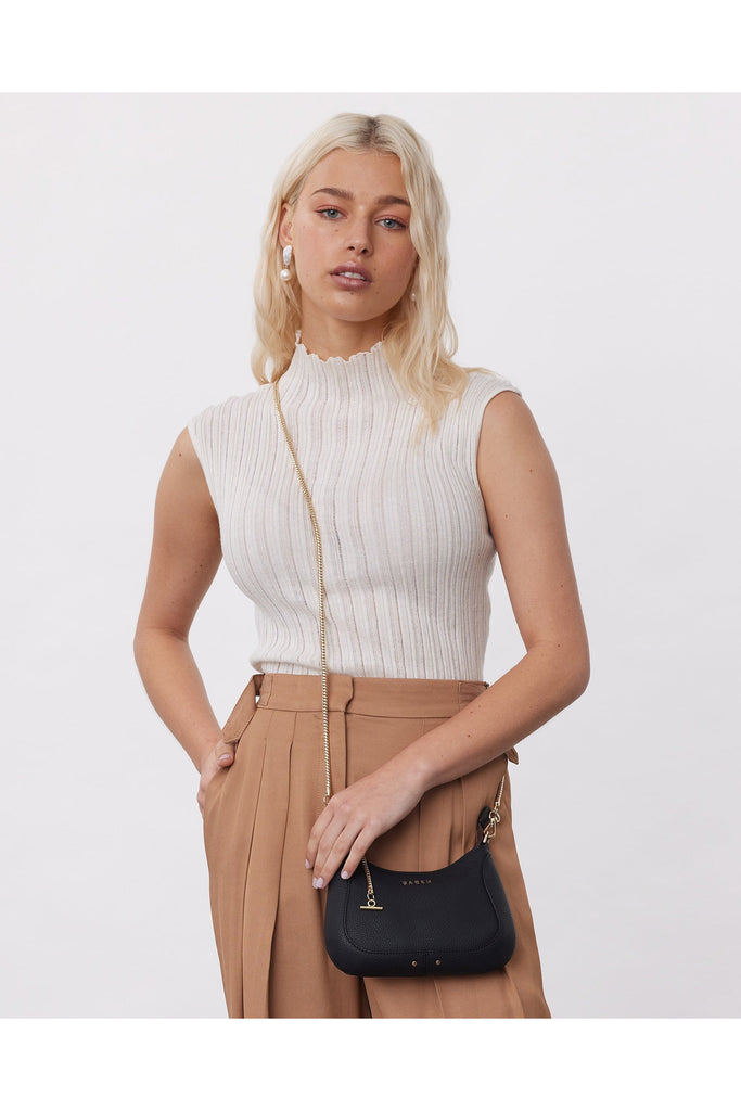 Sammie Bag | Black Shoulder + Crossbody Bags Saben