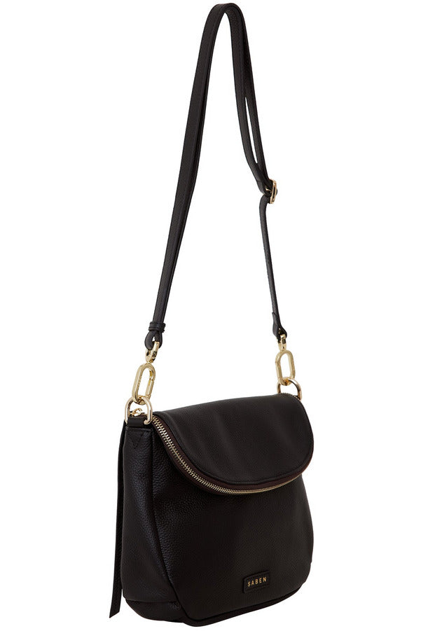 Fifi Crossbody Bag | Black Shoulder + Crossbody Bags Black Saben