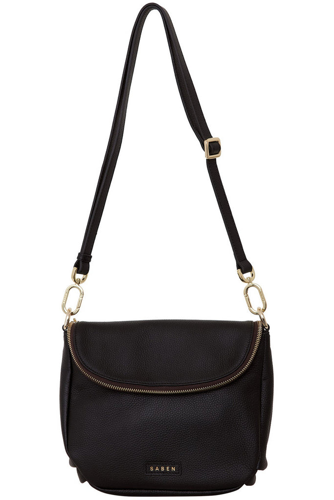 Fifi Crossbody Bag | Black Shoulder + Crossbody Bags Black Saben