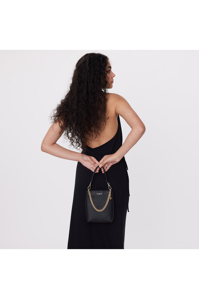 Coco Handbag | Black Shoulder + Crossbody Bags Saben