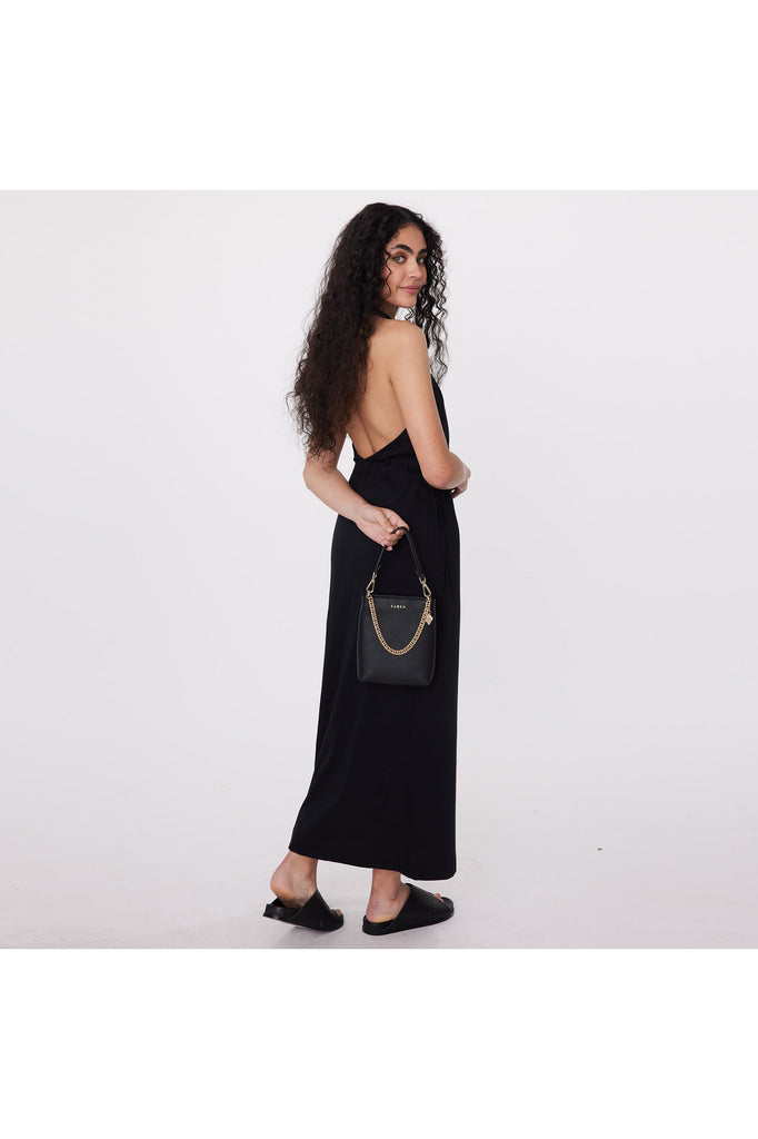 Coco Handbag | Black Shoulder + Crossbody Bags Saben