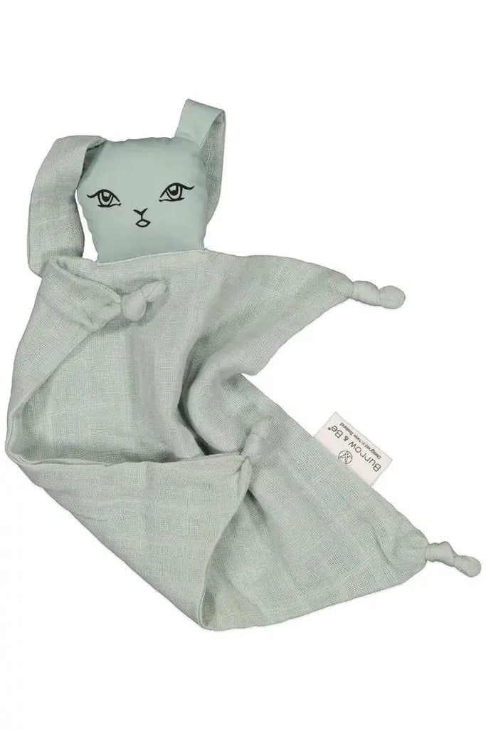 Burrow & Be Organic Muslin Baby Comforter Sage Crisp Home + Wear