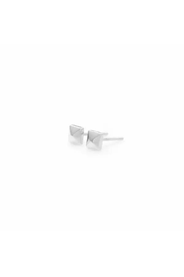 Mini Olympia Stud Earrings - 2 Colours Earrings Silver Silk & STEEL