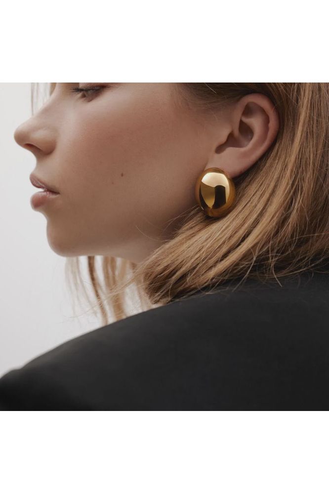 Silk & Steel Mirage Earrings Gold