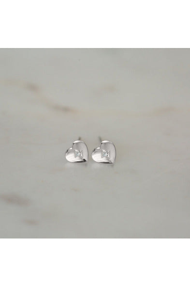 Sweetheart Earrings Earrings Silver S O P H IE