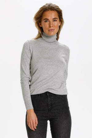 Mila Rollneck Pullover | Grey Sweaters XS,S,M,L,XL,XXL Saint Tropez