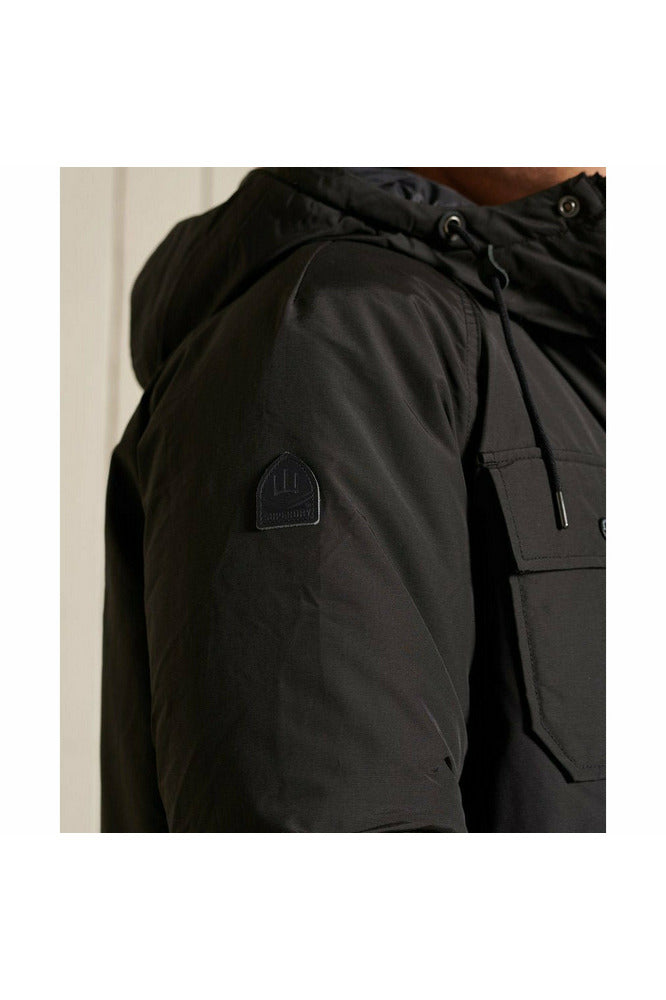 Mountain Padded Parka Coat - Black Mens Coats L,XL,2XL,3XL SuperDry
