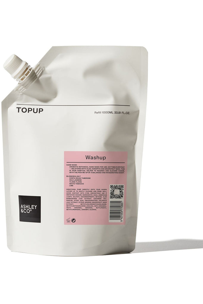 Topup | Botanical Hand Wash | Refill Bar + Liquid Soap Blossom & Gilt Ashley & Co