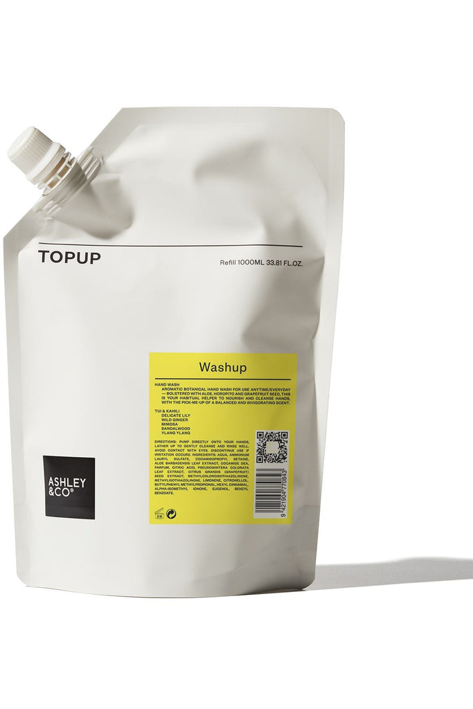 Topup | Botanical Hand Wash | Refill Bar + Liquid Soap Tui & Kahili Ashley & Co