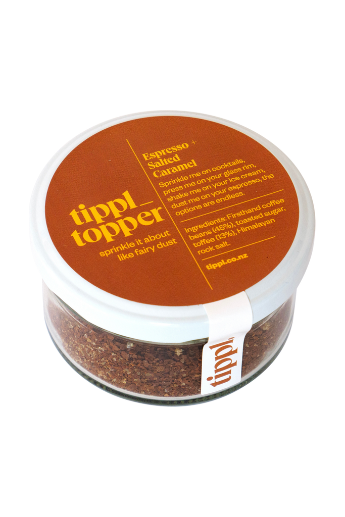 Tippl Topper Espresso  & Salted Caramel Topper Jar