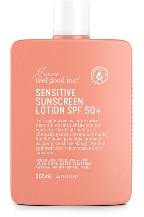 Sensitive Sunscreen SPF50+ Sunscreen 200ml We Are Feel Good Inc.