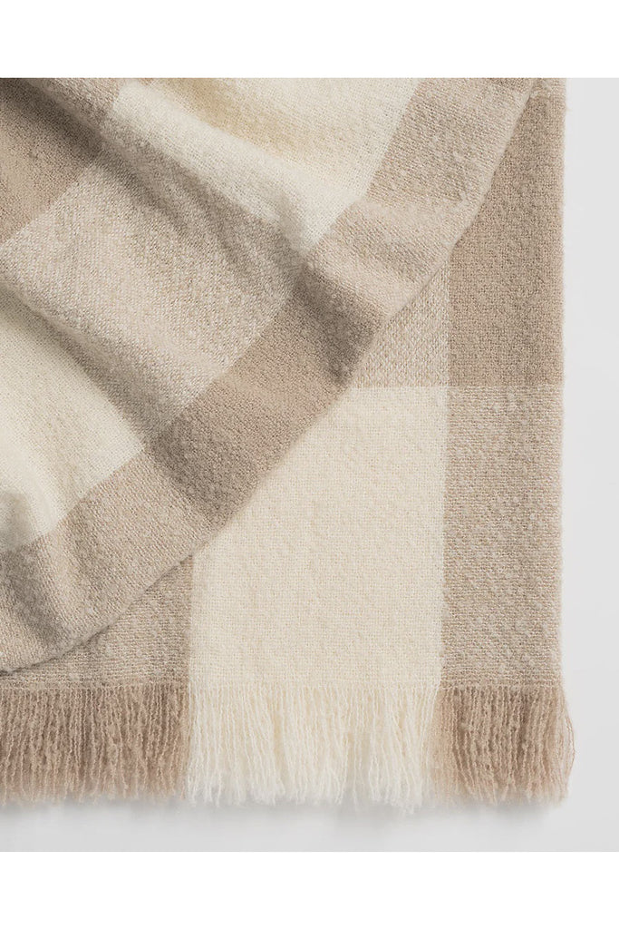 Havelock Throw | Natural Throws + Rugs Weave