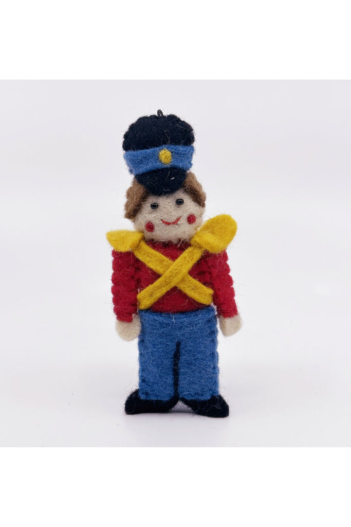 Pashom Hanging Felt Christmas Decoration Solider