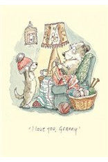 Mother's Day Greeting Card I love you Granny Crisp Home + Wear