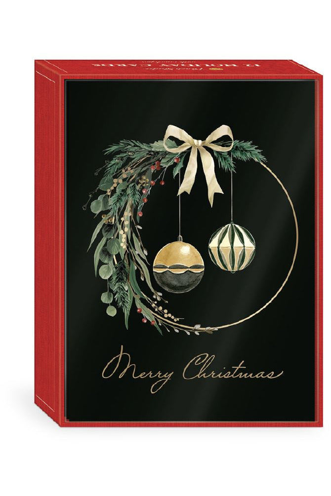 Christmas Greeting Card | Elegant Ornaments Christmas Greeting Cards Punch Studio