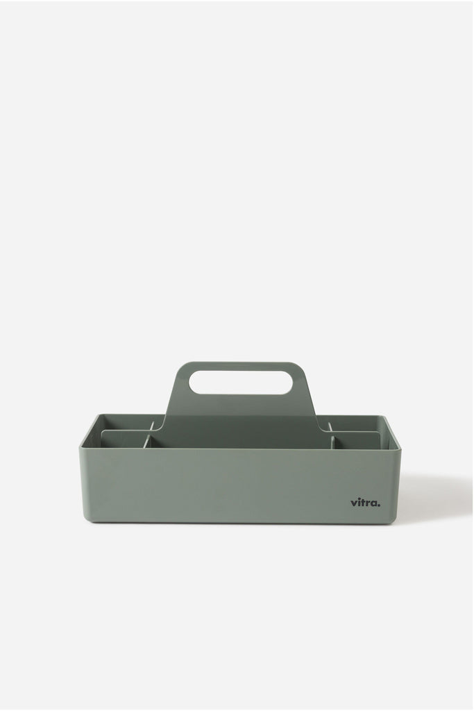 Toolbox | Moss Grey Storage Boxes + Caddies Vitra