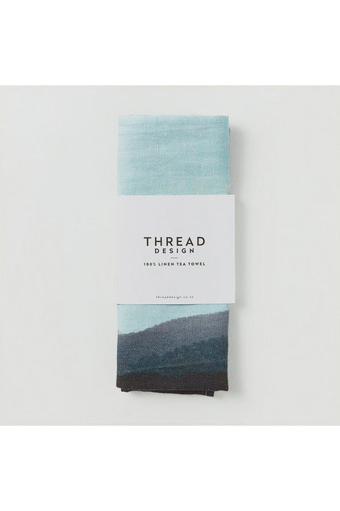 Thread Design Linen Tea Towel Abel Tasman Crisp Home and Wear