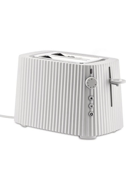 Plisse Electric Toaster | White Small Kitchen Appliances Alessi