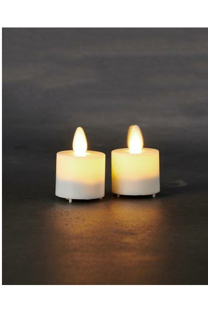Sara LED Battery Operated Tealights | Set of 2 Candles Sirius