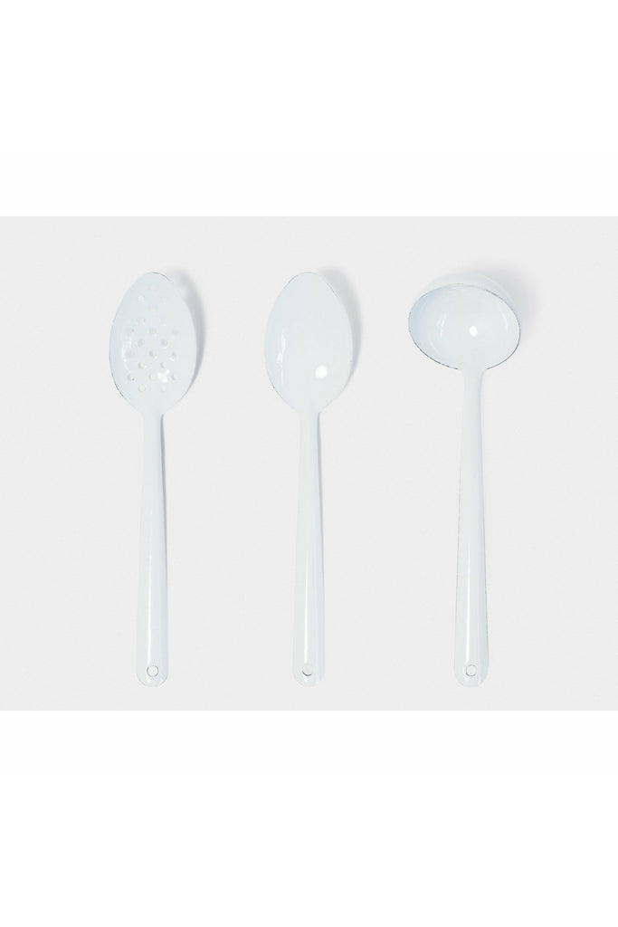 Enamel Utensils | 4 options Kitchen Tools + Utensils Ladle,Perforated  Spoon,20cm Spoon,30cm Spoon Dishy