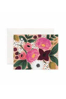 Rifle Paper Greeting Card | Botanical Blossoms Peach | Crisp Home + Wear