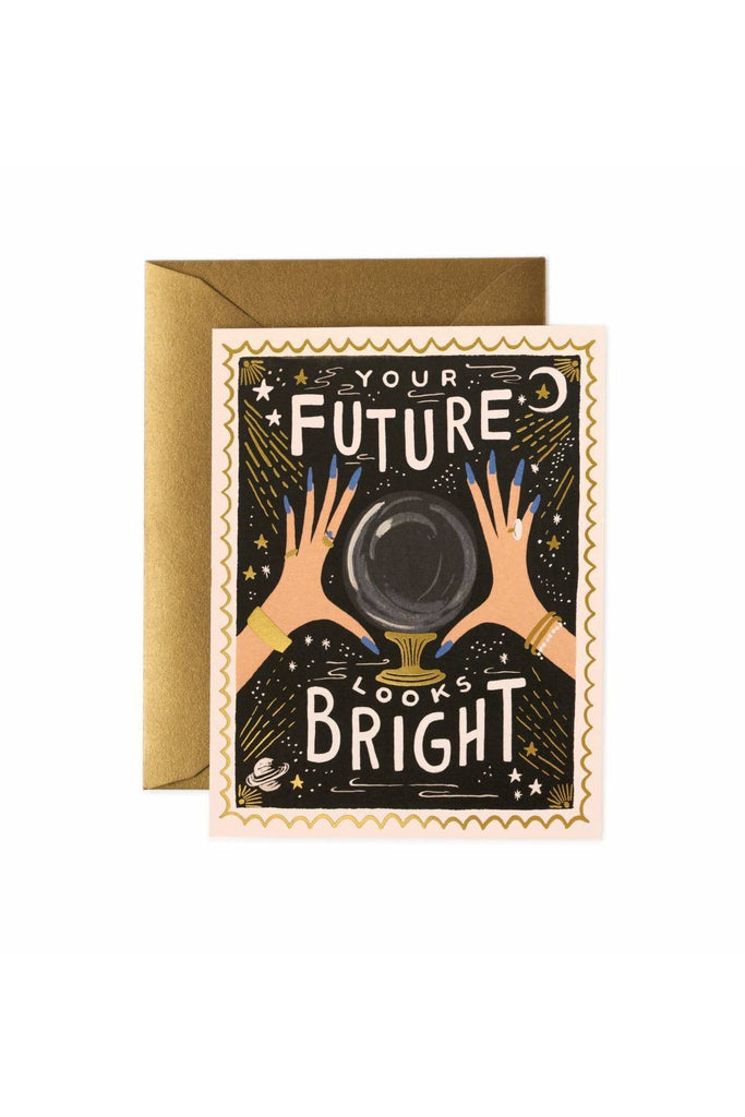 Greeting Card | Your Future Looks Bright Encouragment Greeting Card Rifle Paper