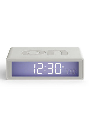 Flip LCD Alarm Clock | 5 Colours Alarm Clocks Mastic (White) Lexon