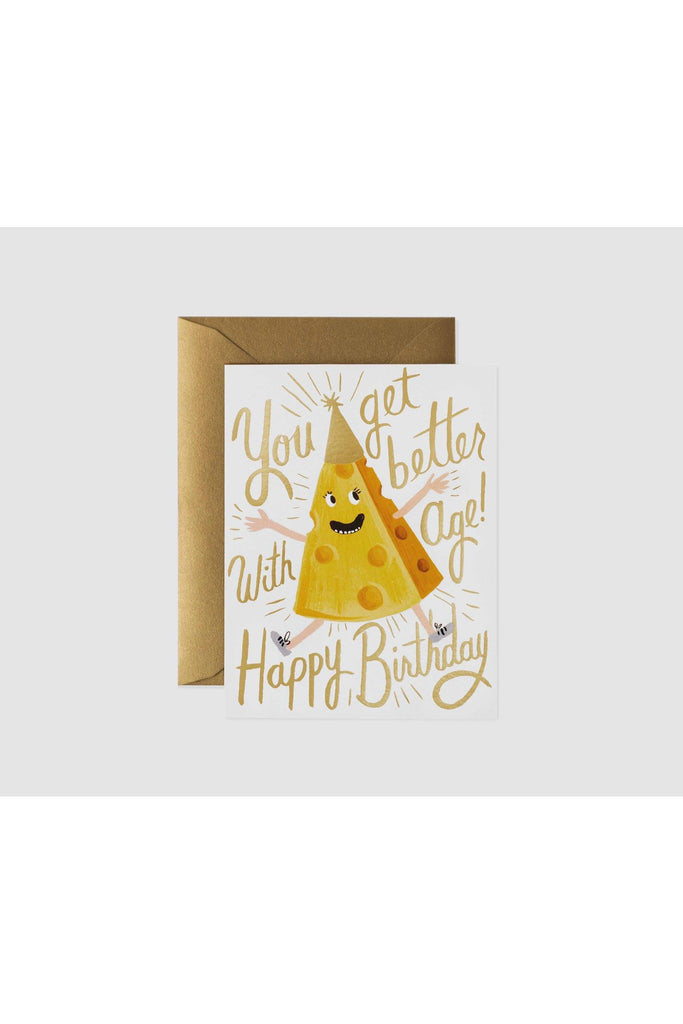 Rifle Paper Greeting Card You Get Better With Age