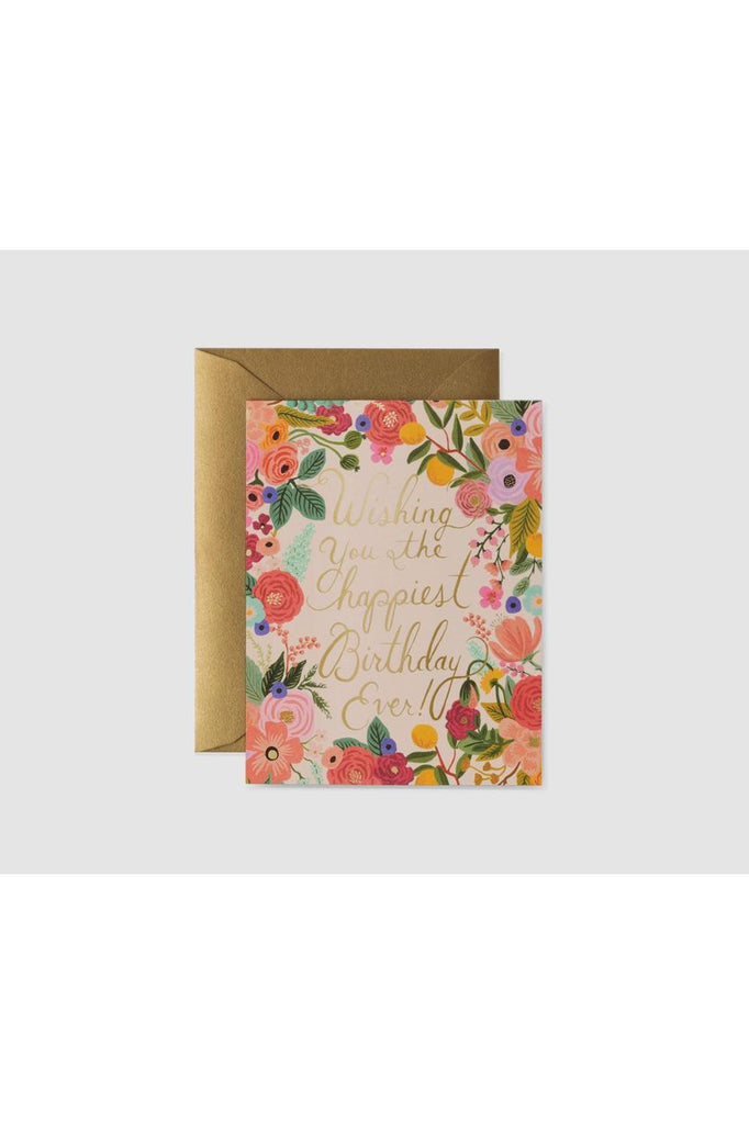 Greeting Card | Garden Party Birthday Birthday Greeting Card Rifle Paper