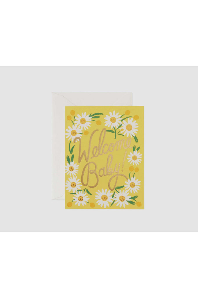 Rifle Paper Greeting Card | Daisy Baby | Crisp Home + Wear