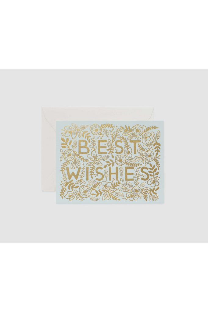 Rifle Paper Greeting Card | Best Wishes | Crisp Home + Wear