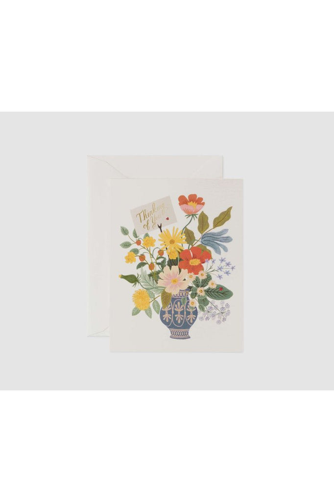 Greeting Card | Thinking of You Bouquet Encouragment Greeting Card Rifle Paper