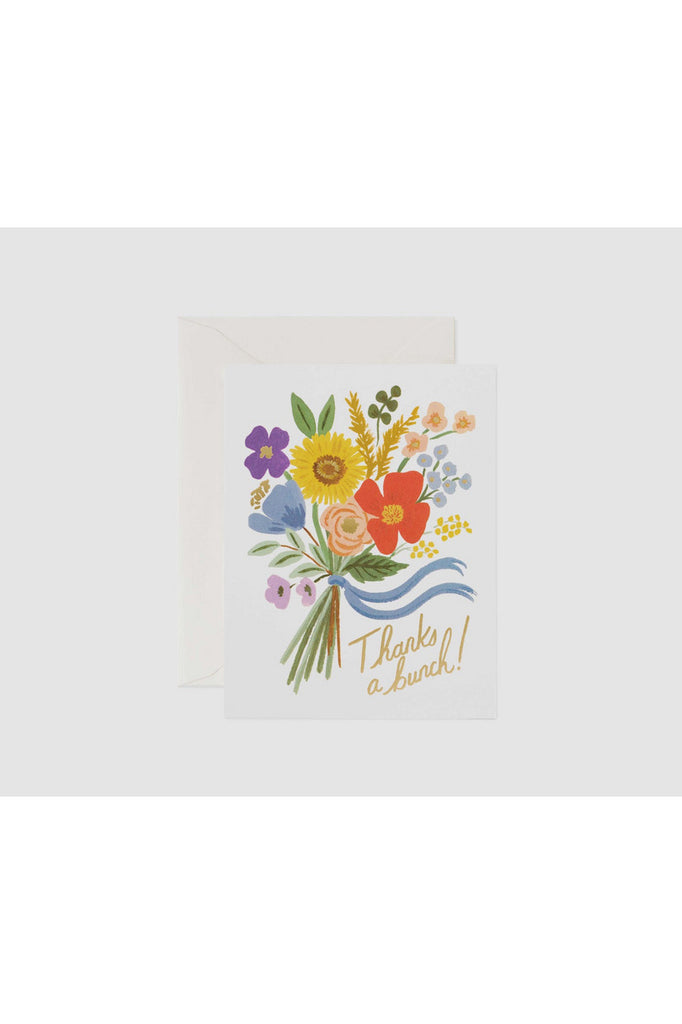 Rifle Paper Greeting Card | Thanks a Bunch | Crisp Home + Wear