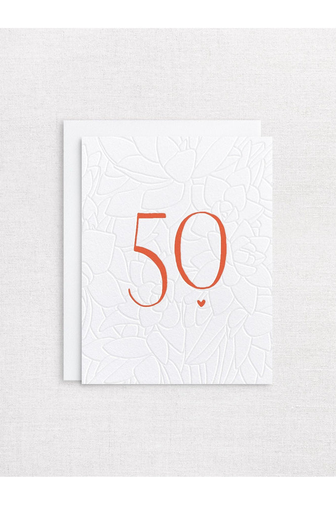 Greeting Card | 50th Birthday Birthday Greeting Card Inker Tinker