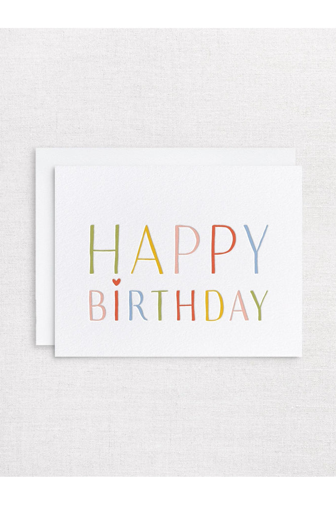 Greeting Card | Happy Birthday Colourful Birthday Greeting Card Inker Tinker