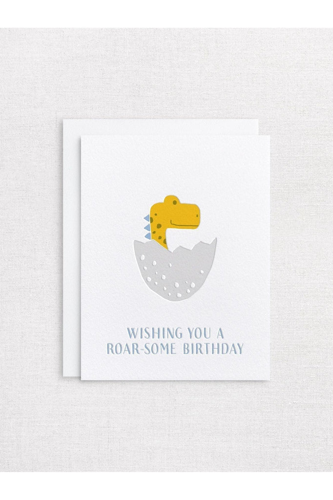 Greeting Card | Roarsome Birthday Birthday Greeting Card Inker Tinker