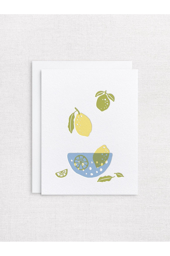 Greeting Card | Lemon and Lime Everyday Greeting Card Inker Tinker