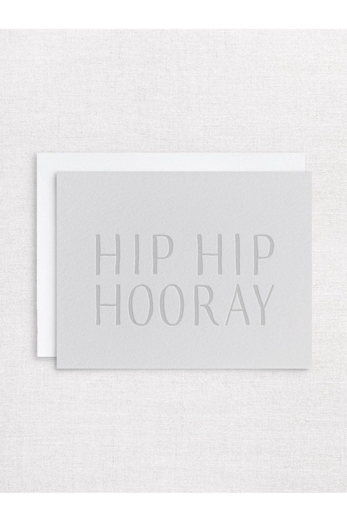 Greeting Card | Hip Hip Hooray Birthday Greeting Card Inker Tinker