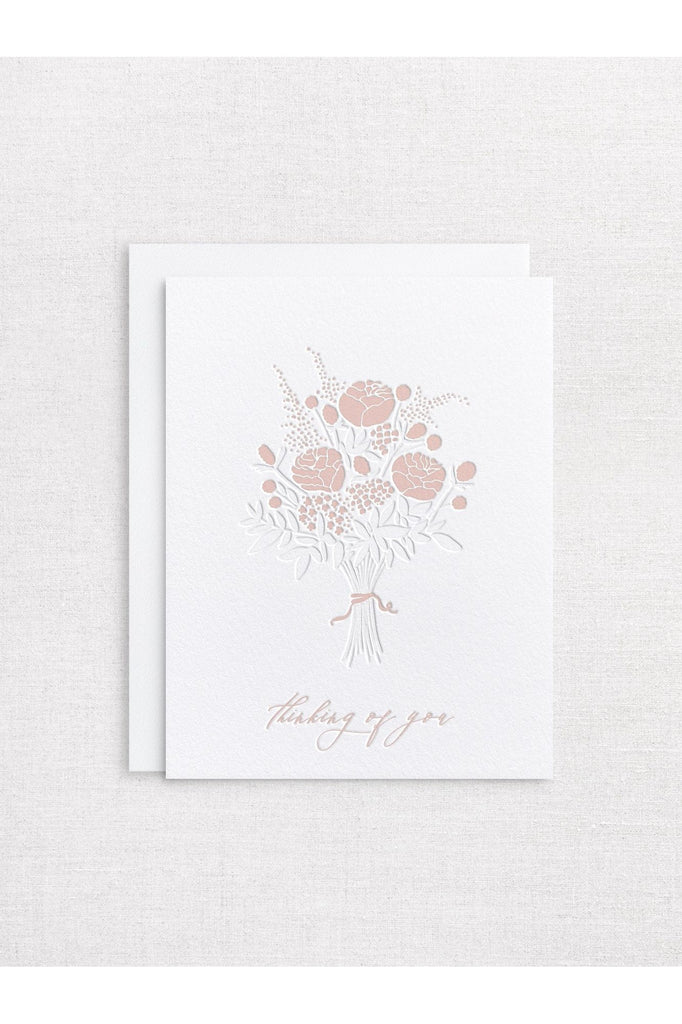 Greeting Card | Thinking of You                                                  (IT) Sympathy Greeting Card Inker Tinker