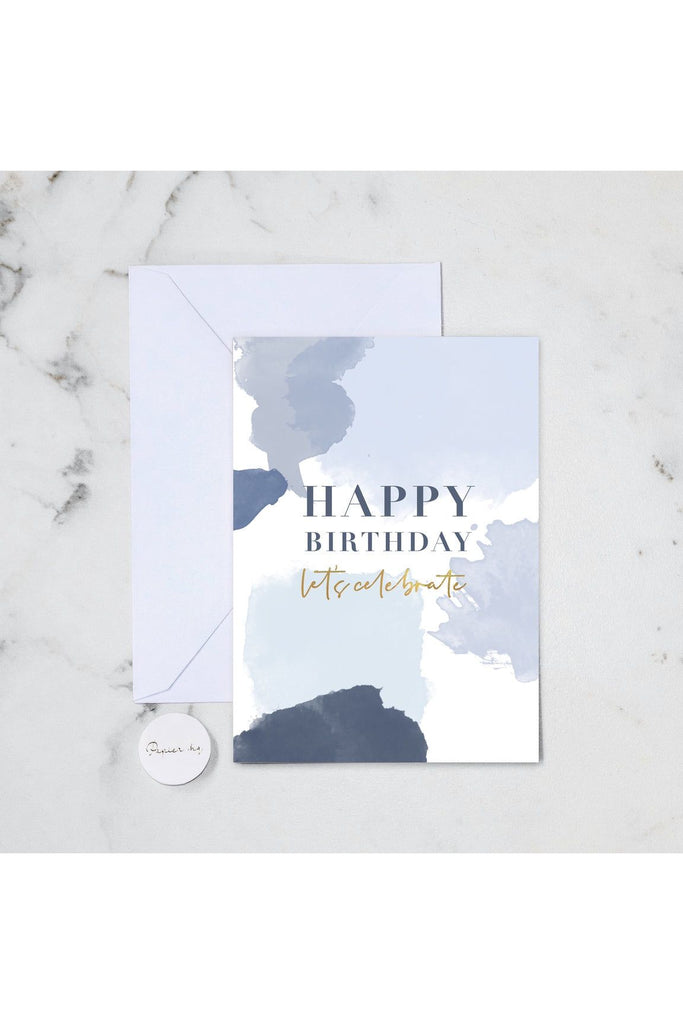 Water Colour Birthday - Greeting Card Birthday Greeting Card Papier Hq