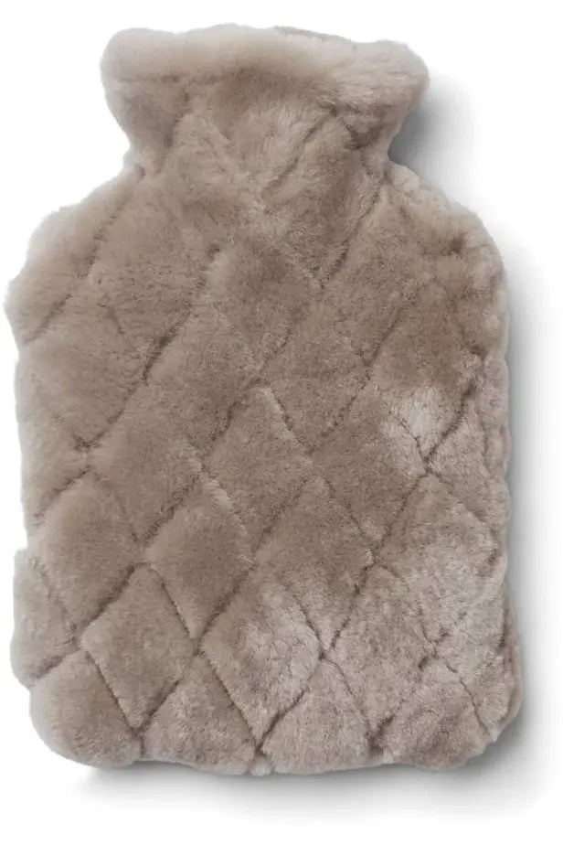 Natures Collection Hot Water Bottle Crisp Home + Wear Silver Grey
