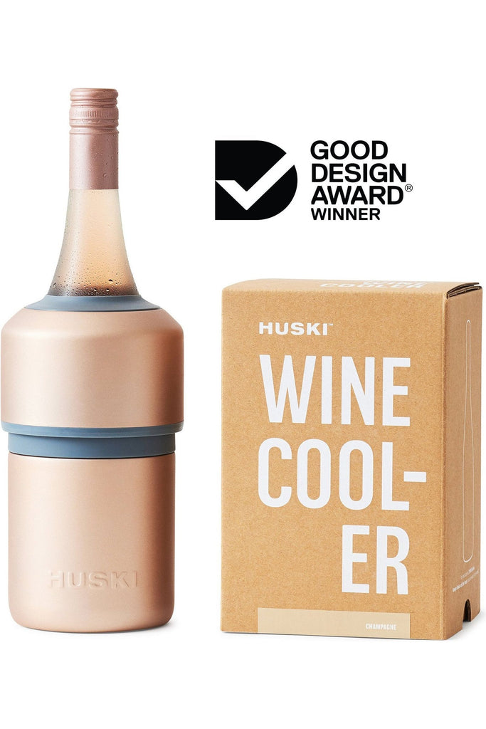 Wine Cooler | 6 Finishes Beer + Wine Coolers + Cool Tumblers Champagne Huski