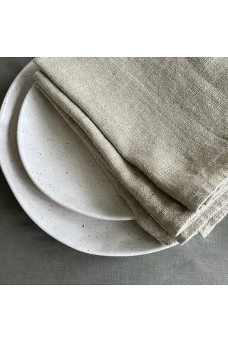 Thread Design Natural Linen Table Napkins 2