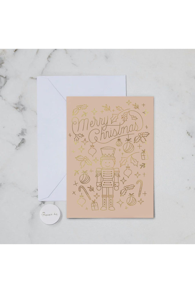 Papier HQ Greeting Card Nutcracker