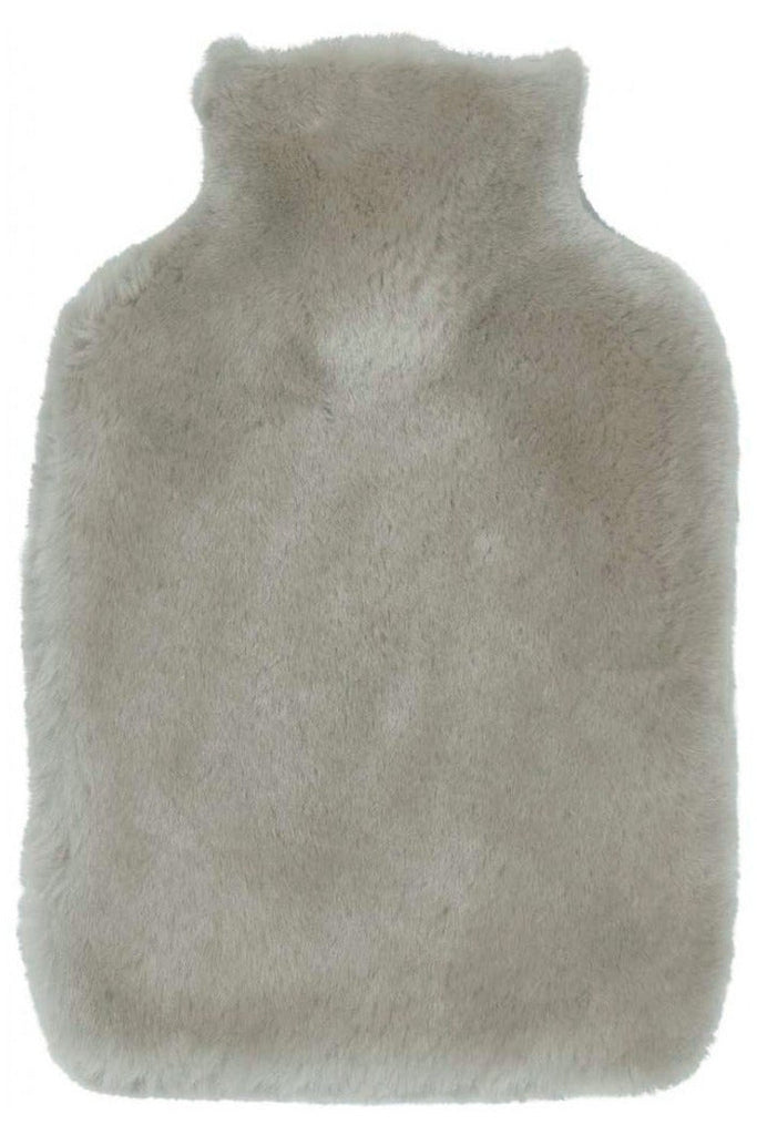 Sherling Hot Water Bottle | 4 Colours Hot Water Bottles Silver Grey Natures Collection