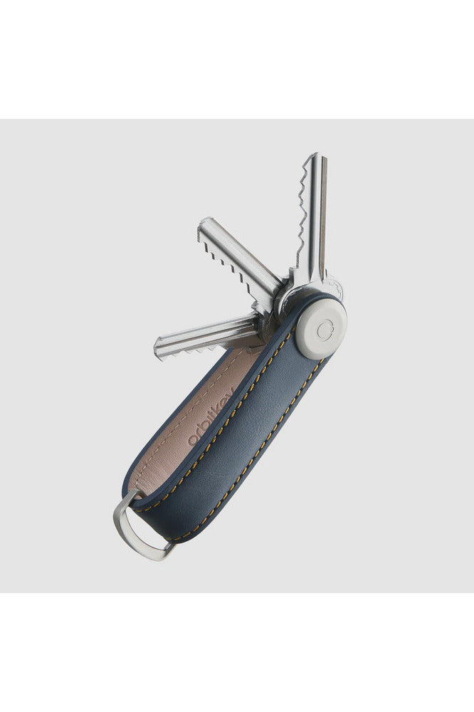 Key Organiser | Leather | Navy Keyrings Orbitkey