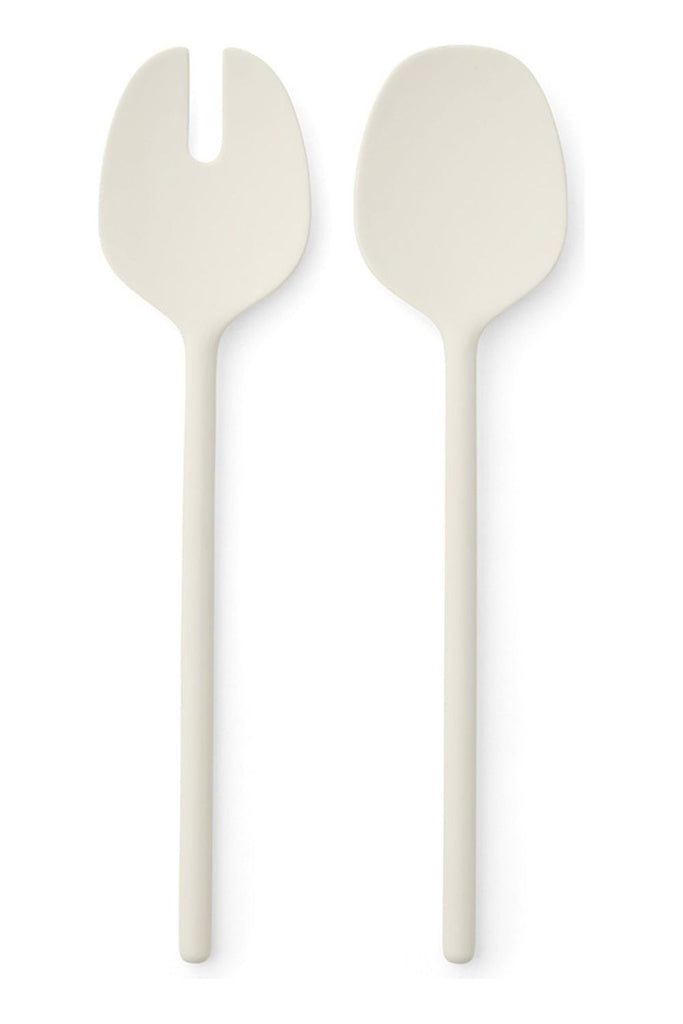 Clear Cut Image of the Styleware Salad Servers in Dune Colourway