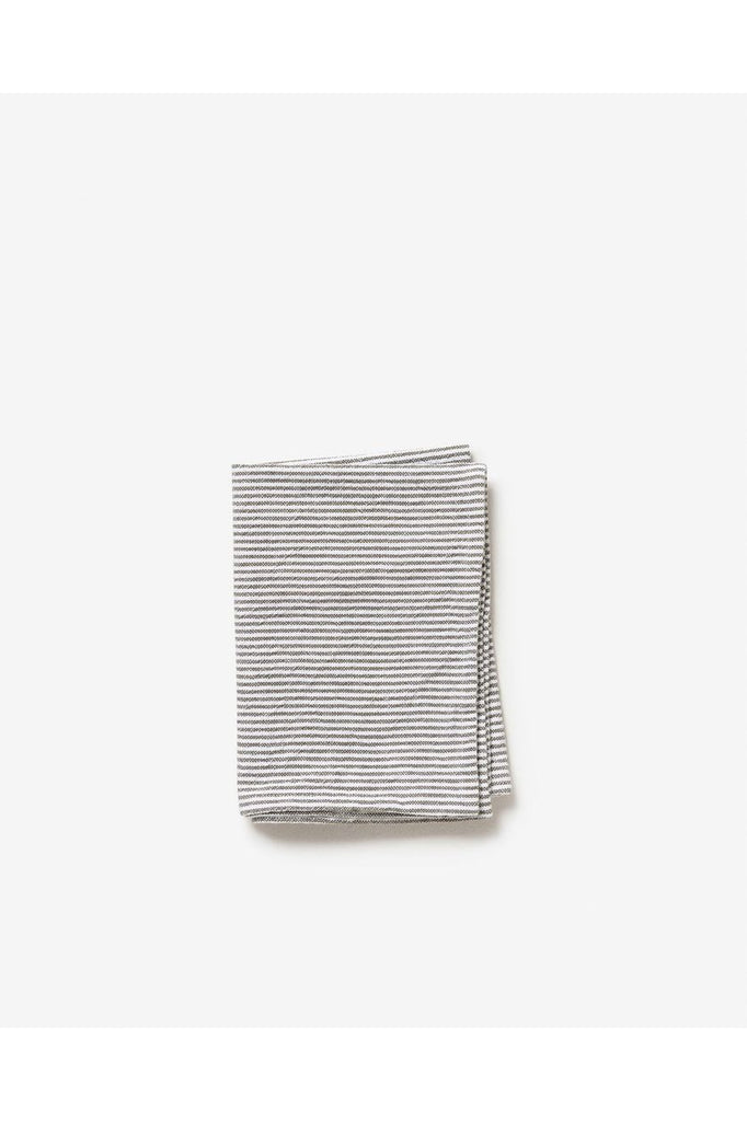 Stripe Washed Cotton Tea Towel | Olive Tea Towels Citta Essentials